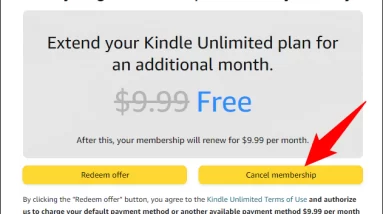 Cancel My Amazon Kindle Account