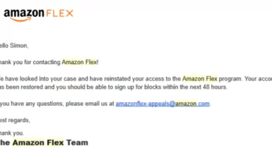 Get Reactivated With Amazon Flex